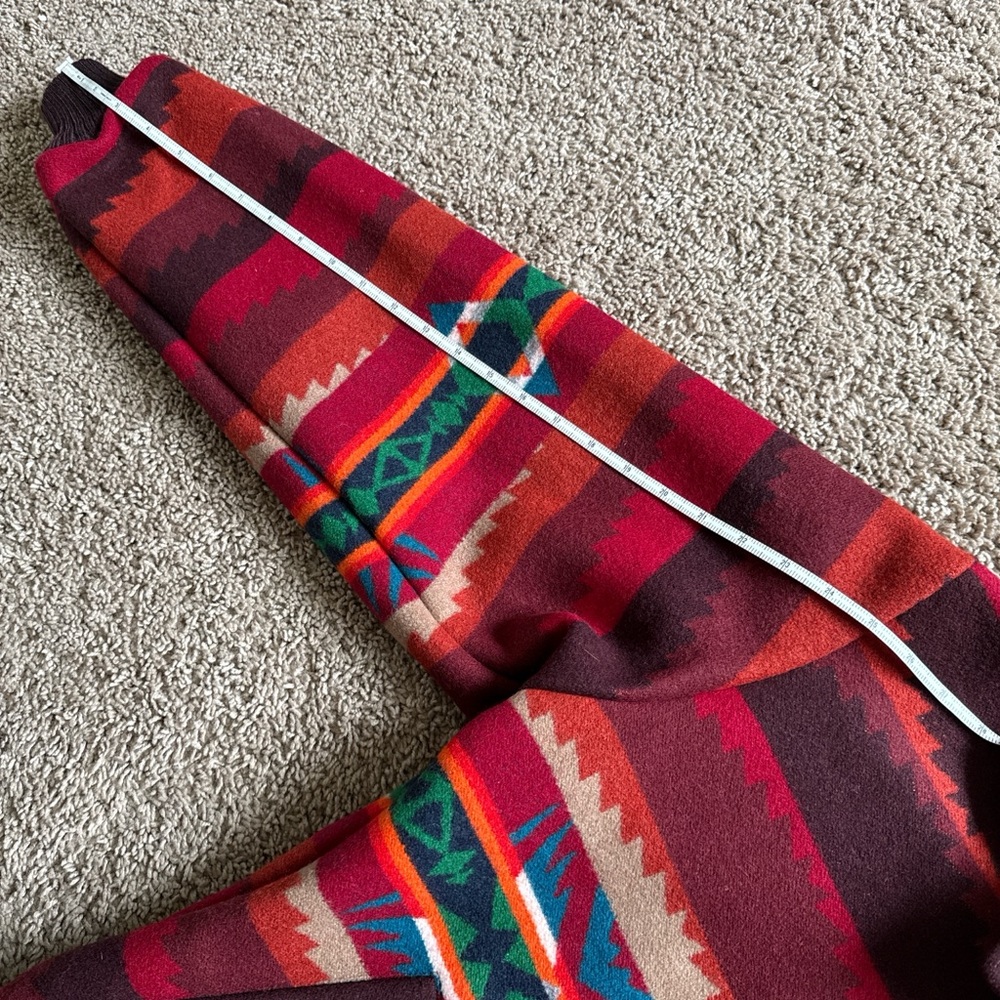 Vintage Pendleton Burgundy Lined Westernwear Jack… - image 6